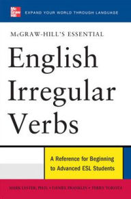 Title: McGraw-Hill's Essential English Irregular Verbs, Author: Mark Lester