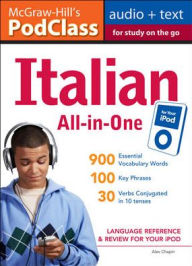 McGraw-Hill's PodClass Italian All-in-One (MP3 Disc)