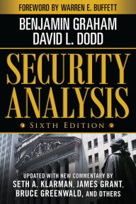 Title: Security Analysis, Sixth Edition, Author: Benjamin Graham