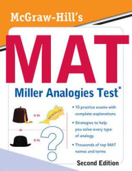Title: McGraw-Hill's MAT Miller Analogies Test, Second Edition, Author: Kathy A. Zahler