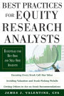 Best Practices for Equity Research Analysts: Essentials for Buy-Side and Sell-Side Analysts