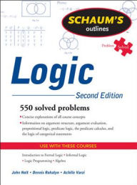 Title: Schaum's Outline of Logic, Author: John Nolt