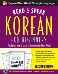 Read and Speak Korean for Beginners with Audio CD, 2nd Edition