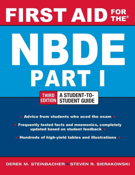 First Aid for the NBDE Part 1, Third Edition / Edition 3