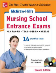 Title: McGraw-Hills Nursing School Entrance Exams With CD 2/E (SET), Author: McGraw-Hill