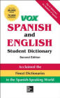 VOX Spanish and English Student Dictionary, Hardcover, 2nd Edition