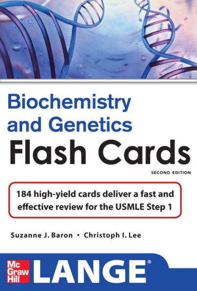 Lange Biochemistry and Genetics Flash Cards 2/E