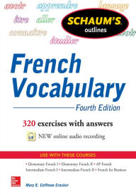 Title: Schaum's Outline of French Vocabulary, Author: Mary Coffman Crocker