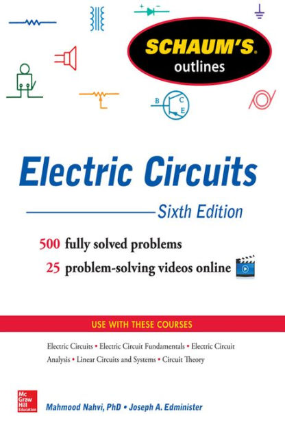 Schaum's Outline Of Electric Circuits, 6th Edition By Joseph Edminister ...