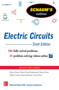 Title: Schaum's Outline of Electric Circuits, 6th edition, Author: Joseph Edminister