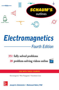 Title: Schaum's Outline of Electromagnetics, 4th Edition, Author: Joseph Edminister