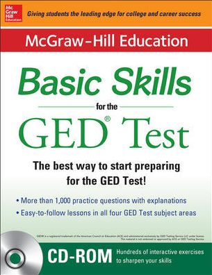 Mcgraw Hill Education Basic Skills For The Ged Test With Dvd Book Dvd Set By Mcgraw Hill Education Multimedia Set Barnes Noble