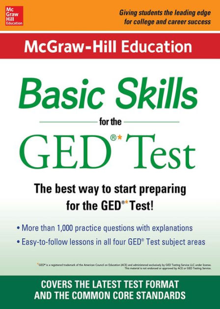 McGraw-Hill Education Basic Skills For The GED Test By McGraw Hill ...