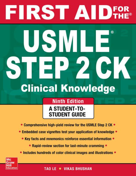 First Aid for the USMLE Step 2 CK, Ninth Edition / Edition 9