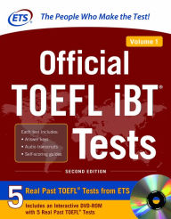 Title: Official TOEFL iBT Tests Volume 1, 2nd Edition, Author: Educational Testing Service