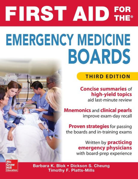First Aid for the Emergency Medicine Boards Third Edition / Edition 3