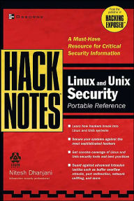 Hacknotes: Linux and UNIX Security Portable Reference (Security Series)