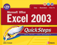 Microsoft Office Excel 2003 Quicksteps / Edition 1