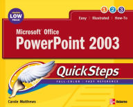 Microsoft Office PowerPoint 2003 Quicksteps / Edition 1