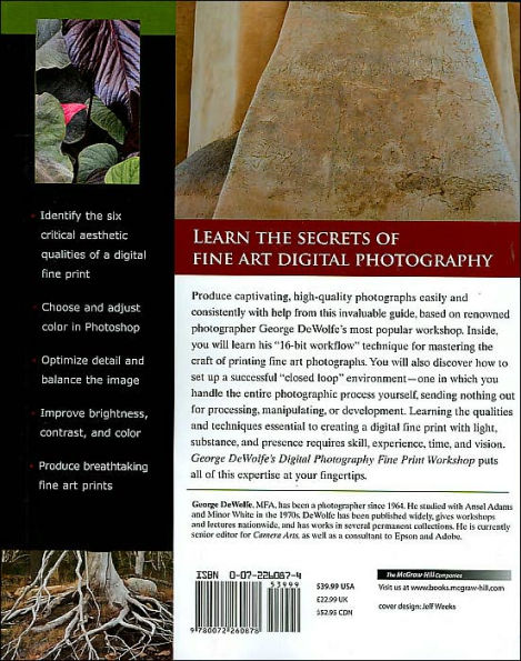 George DeWolfe's Digital Photography Fine Print Workshop / Edition 1