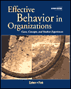 Effective Behavior in Organizations with PowerWeb / Edition 7