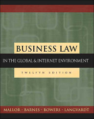 Business Law: The Ethical, Global, and E-Commerce Environment with Powerweb and Student Dvd / Edition 12