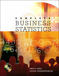 Complete Business Statistics with Student CD / Edition 6