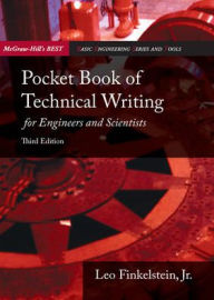 Title: Pocket Book of Technical Writing for Engineers & Scientists / Edition 3, Author: Leo Finkelstein