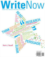 Title: Write Now - Text Only / Edition 1, Author: Karin Russell