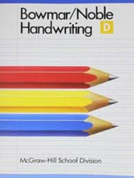 Title: Handwriting Beginner Book D Pupil Edition (SC) / Edition 1, Author: McGraw Hill