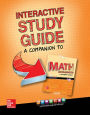 Glencoe Math Accelerated A2017, Interactive Study Guide / Edition 1
