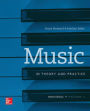 Workbook t/a Music in Theory and Practice, Volume I