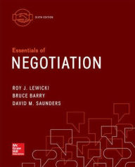 Title: Essentials of Negotiation / Edition 6, Author: David M. Saunders