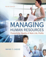 Title: Managing Human Resources / Edition 9, Author: Wayne Cascio