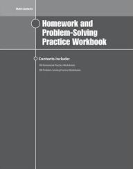 Title: Math Connects Homework and Problem-Solving Workbook, Course 1, Author: McGraw-Hill Education
