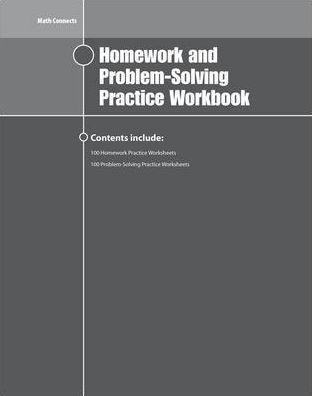 Math Connects Homework and Problem-Solving Workbook, Course 1