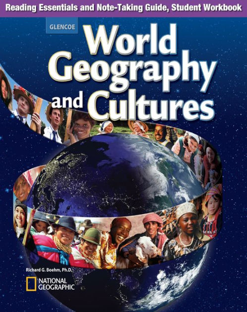 Barnes　by　Geography　Student　9780078954993　Paperback　and　World　McGraw　Reading　Note-Taking　and　Hill　Cultures,　Workbook　Essentials　Guide,　Edition　Noble®