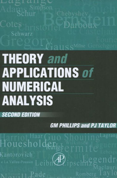 Theory and Applications of Numerical Analysis