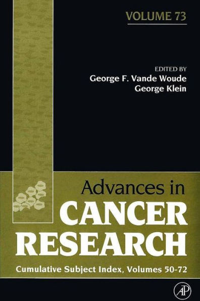 Advances in Cancer Research: Cumulative Subject Index