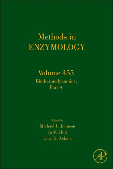 Biothermodynamics Part A