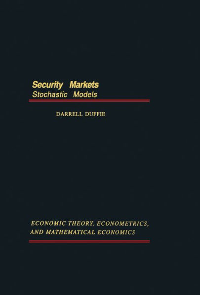 Security Markets: Stochastic Models