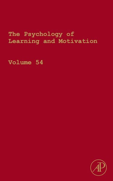 The Psychology of Learning and Motivation: Advances in Research and Theory