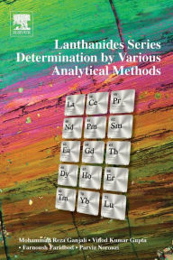 Title: Lanthanides Series Determination by Various Analytical Methods, Author: Mohammad Reza Ganjali