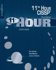 Title: Eleventh Hour CISSP®: Study Guide / Edition 3, Author: Joshua Feldman