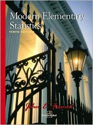 Modern Elementary Statistics / Edition 10
