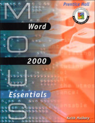 MOUS Essentials: Word 2000 with CD / Edition 1
