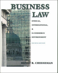International business law and its environment book