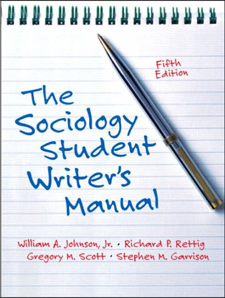 The Sociology Student Writer's Manual / Edition 5