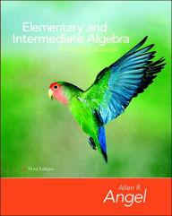 Elementary and Intermediate Algebra for College Students / Edition 3