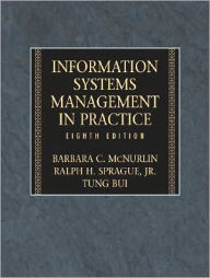 Title: Information Systems Management / Edition 8, Author: Barbara McNurlin